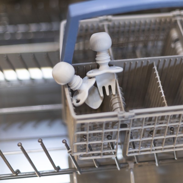 Chewtensils® Ustensiles en silicone - Gris