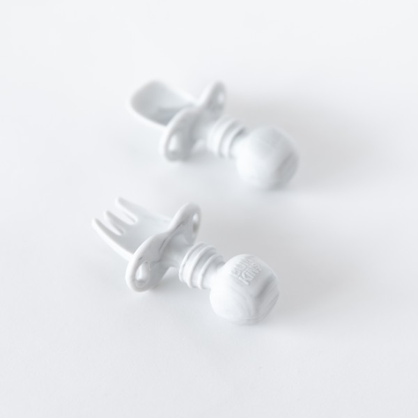 Siliconen Chewtensils® - Marmer