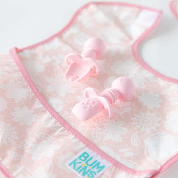 Chewtensils® Ustensiles en silicone - Rose