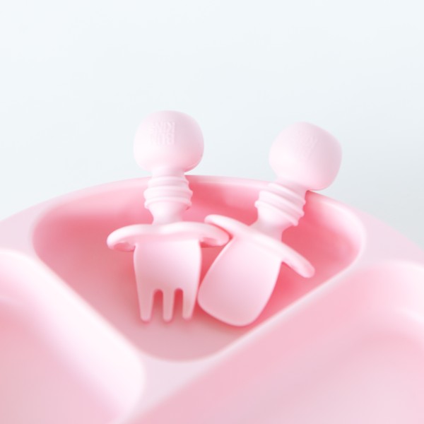 Chewtensils® Ustensiles en silicone - Rose