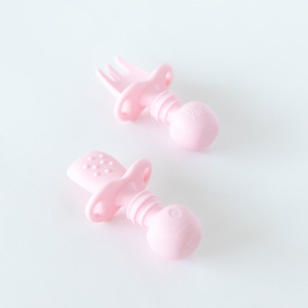 Chewtensils® Ustensiles en silicone - Rose