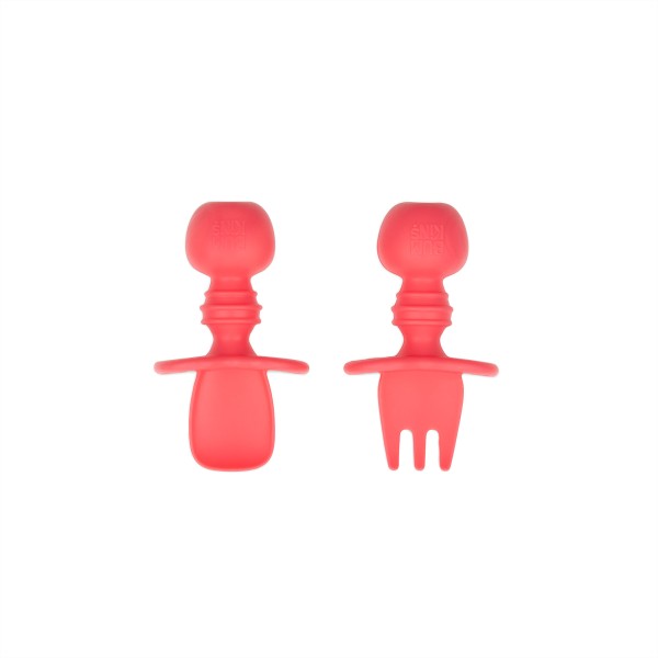 Chewtensils® aus Silikon - Rot