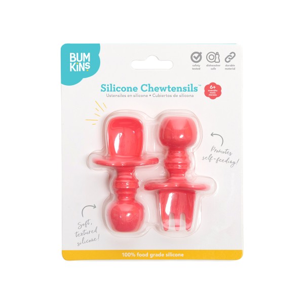 Chewtensils® aus Silikon - Rot