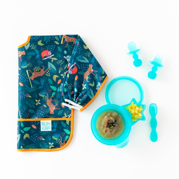 Siliconen Chewtensils® - Blauw Jelly