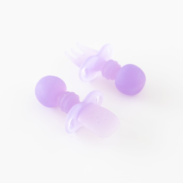 Siliconen Chewtensils® - Paars Jelly