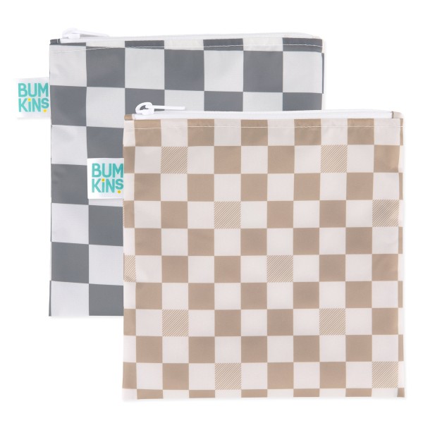 Reusable snack bag - large (2 pack) - Double Check
