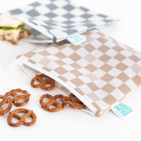 Reusable snack bag - large (2 pack) - Double Check