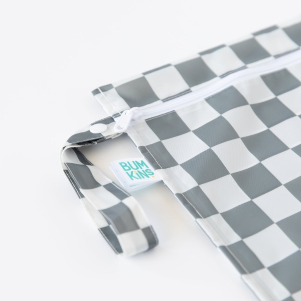 Wet bag - Charcoal Check