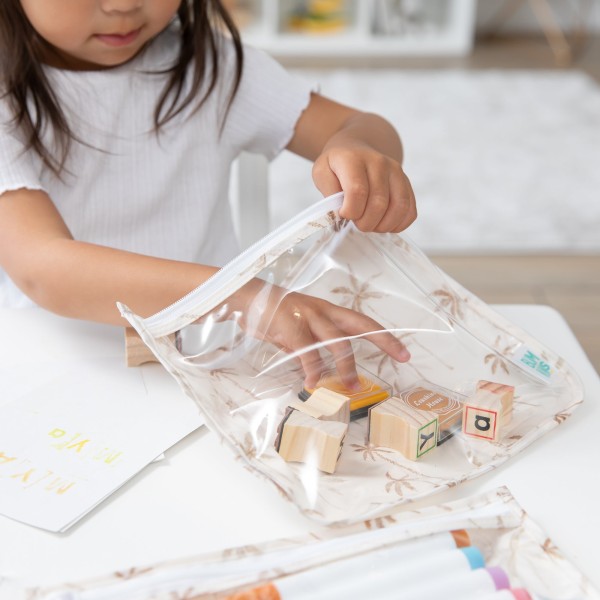 Sacs de voyage à devant transparent (3 paquet) - Palm Daze