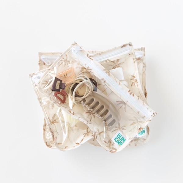Sacs de voyage à devant transparent (3 paquet) - Palm Daze