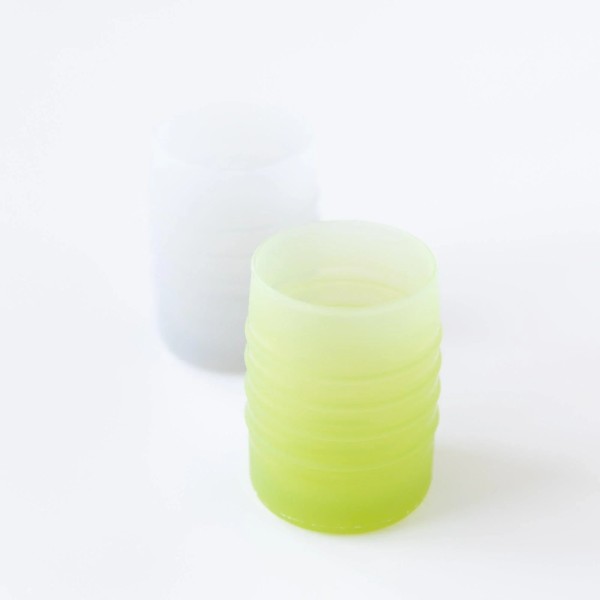 Vaso de silicona para principiantes - Verde Jelly
