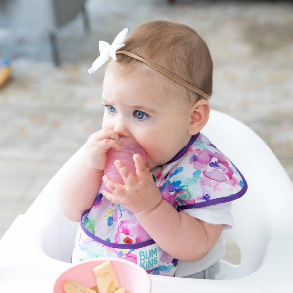 Siliconen startbeker - Roze Jelly