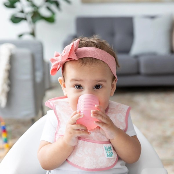 Siliconen startbeker - Roze Jelly