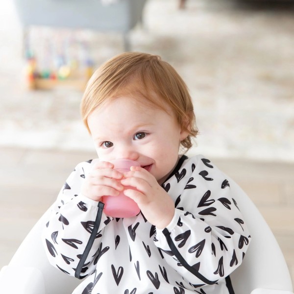 Siliconen startbeker - Roze Jelly