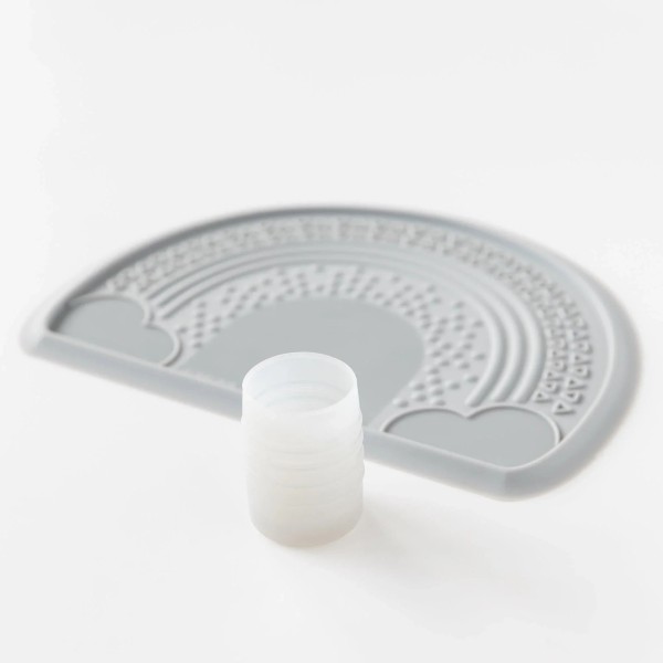 Siliconen startbeker - Grey Jelly