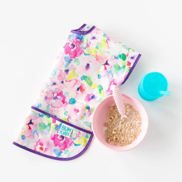 Siliconen beker met rietje en deksel - Blue Jelly