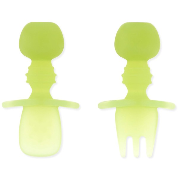 Siliconen Chewtensils® - Groen Jelly