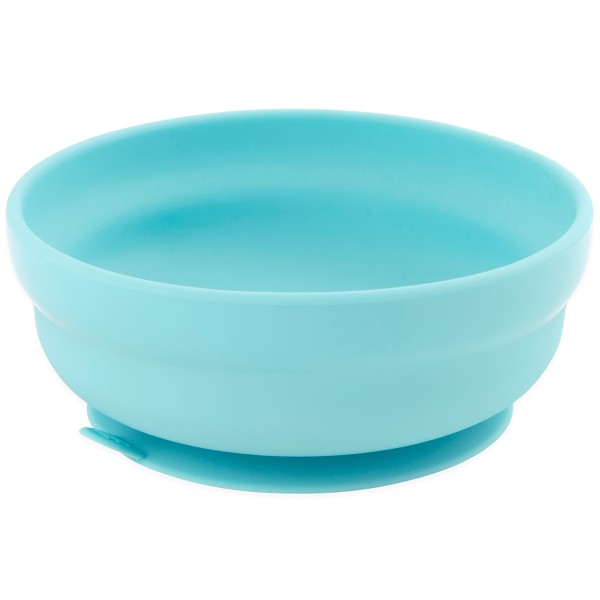 Siliconen kom met zuignap - Blauw