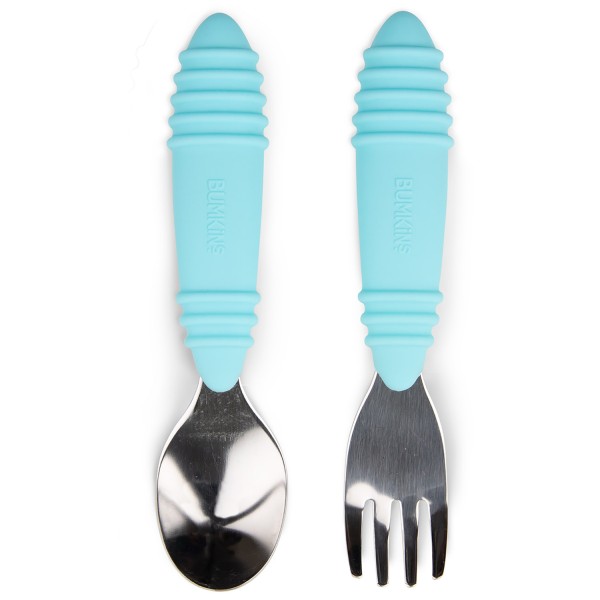 Lepel + vork - Blauw