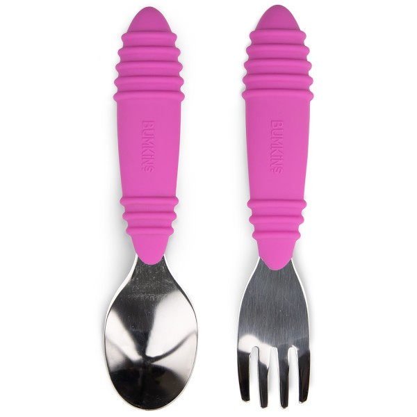 Cuchara + tenedor - Fuchsia