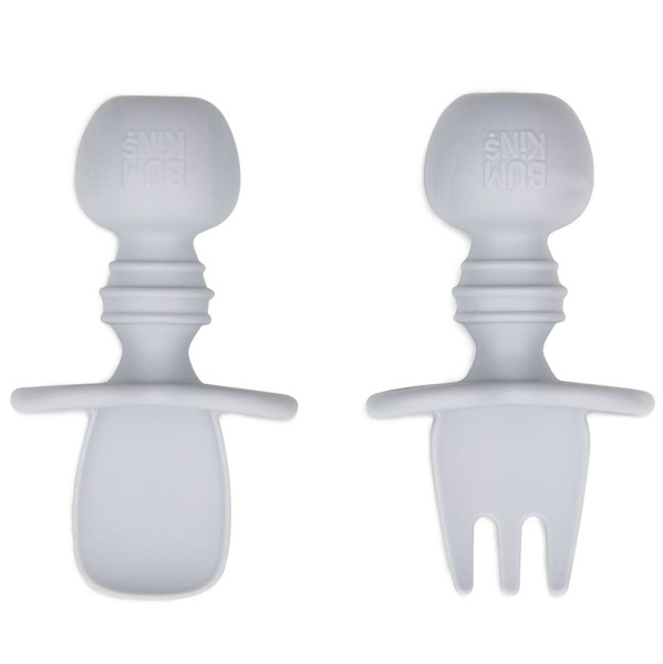 Chewtensils® Ustensiles en silicone - Gris