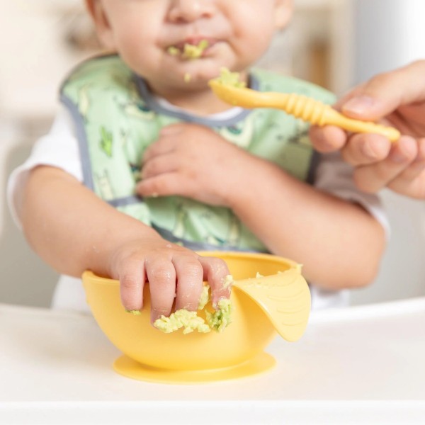 Silicone First Feeding Set - Pineapple