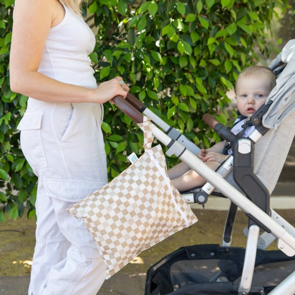 Bolsa para artículos húmedos (2 paquete) - Palm Daze & Sand Check