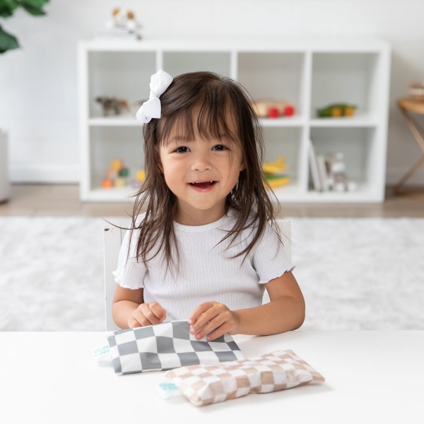 Herbruikbaar snackzakje - small (2 stuks) - Double Check