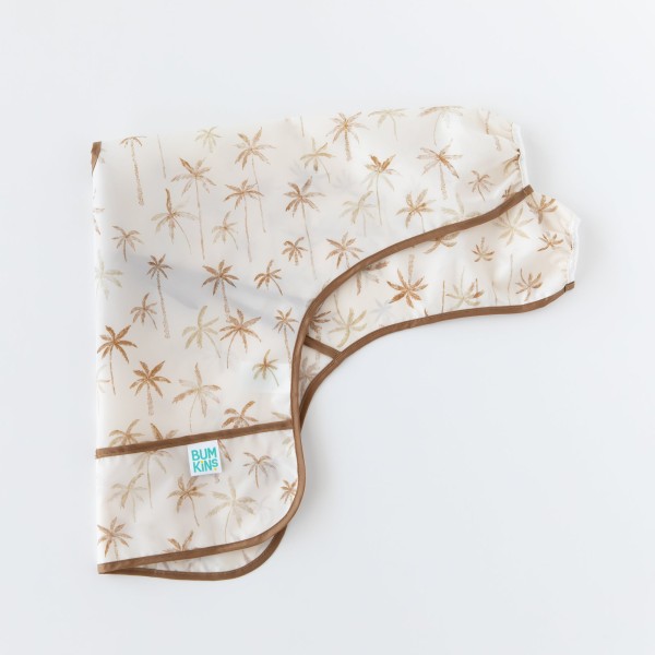 Sleeved bib - Palm Daze