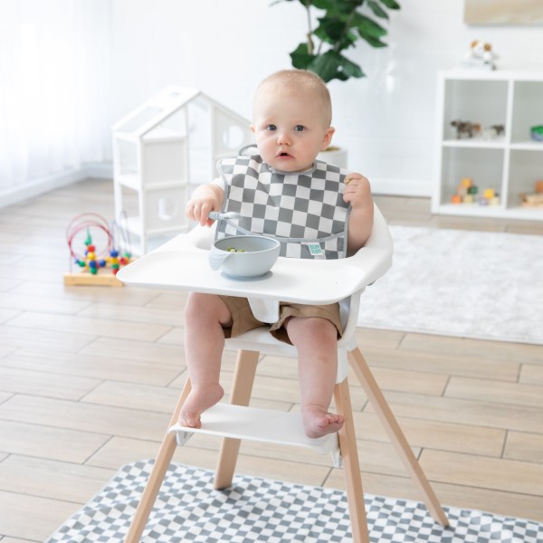 SuperBib® Bavoir pour bébé (3 paquet) - Palm Daze, Sand Check, Charcoal Check
