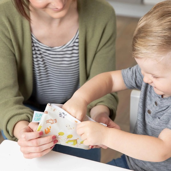Herbruikbaar snackzakje - Small (2 stuks) - Camp Friends & Camp Gear