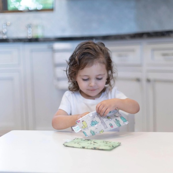 Bolsa para Snacks - Pequeño (2 paquete) - Cacti & Llamas