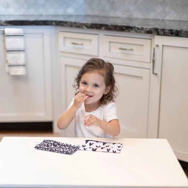 Herbruikbaar snackzakje - small (2 stuks) - XOXO & Hearts