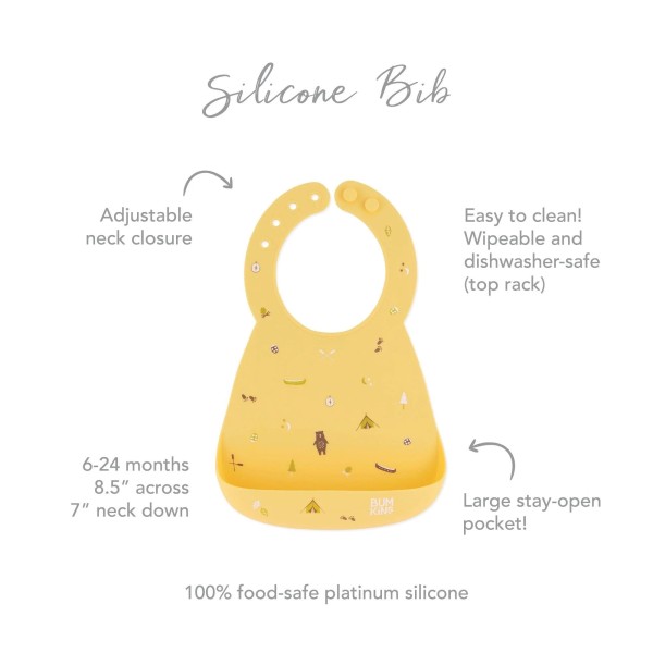 Silicone bib - Camp Gear