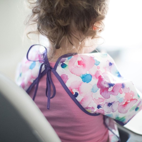 Bavoir à Manches - 6-24 mois - Watercolor