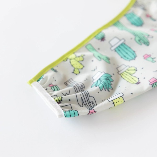 Babero con Mangas - 6-24 meses - Cacti