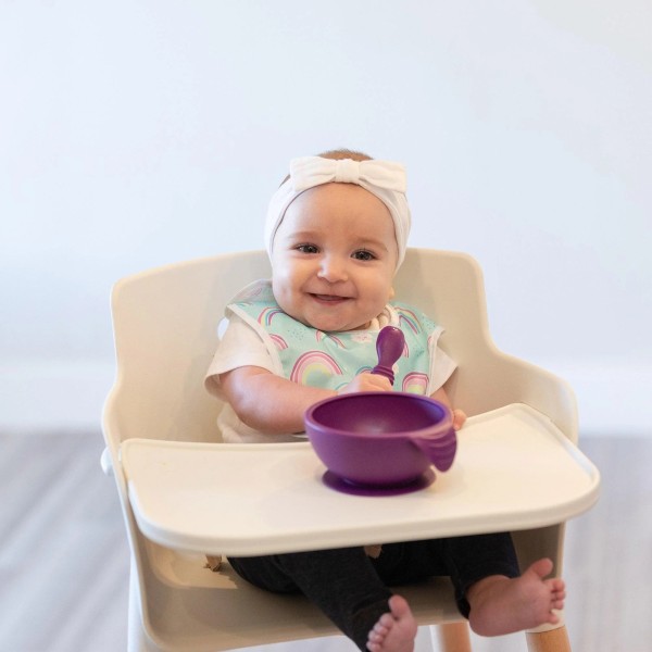 Starter bib (2 pack) - Rainbows & Unicorns