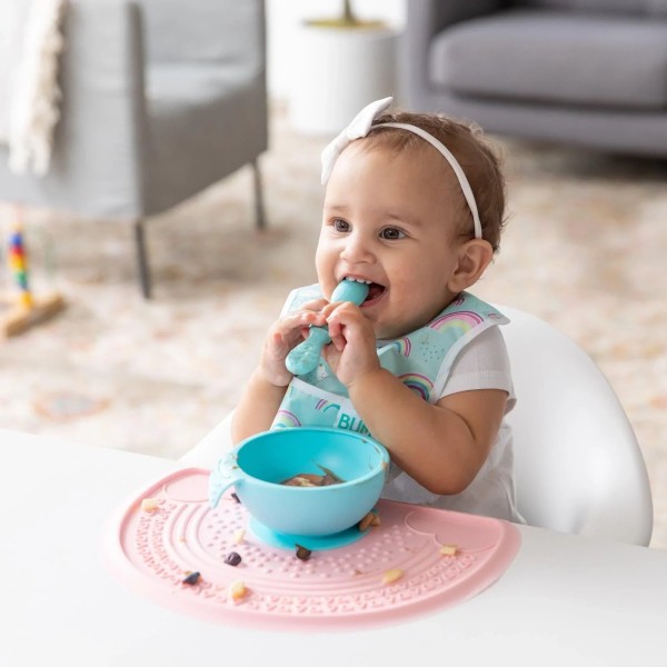 Starter bib (2 pack) - Rainbows & Unicorns