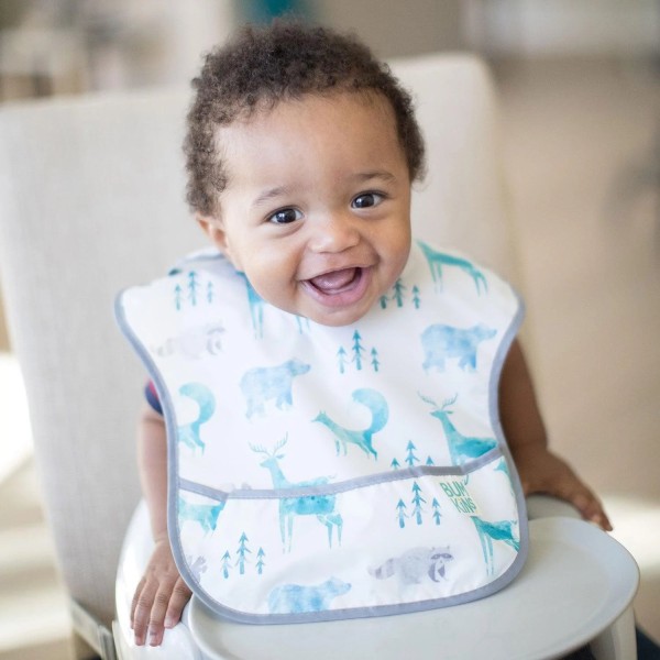 SuperBib® Bavoir pour Bébé - 6-24 mois (3 paquet) - Feed Me Bear, Wildlife, Outdoors