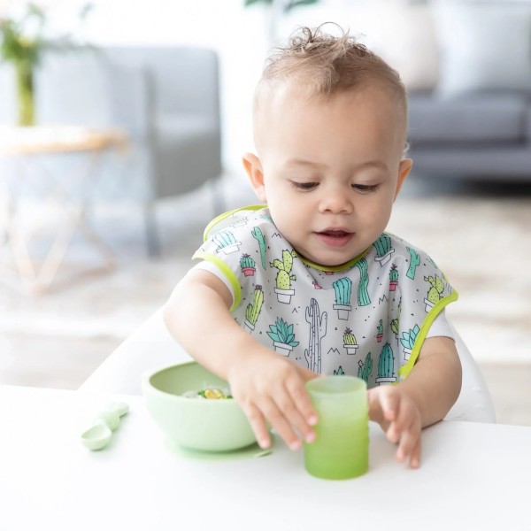 SuperBib® Babero para Bebés - 6-24 meses (3 paquete) - No Prob-Llama, Llamas, Cacti