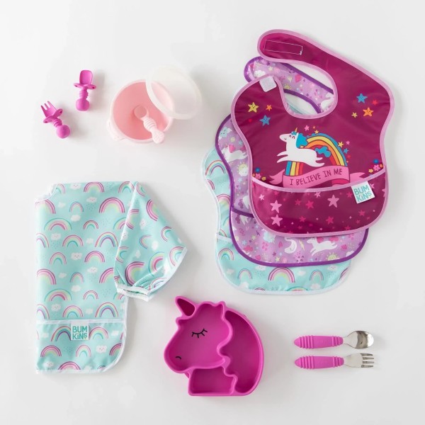 SuperBib® (3 pack) - I Believe In Me, Unicorns, Rainbows