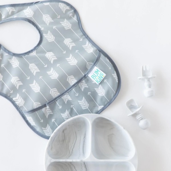 SuperBib® Baby Slab - 6-24 maanden (3 stuks) - Feathers, Arrow, Quill