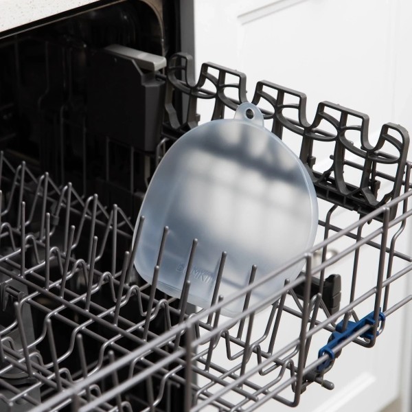 Silicone Stretch Lid for Grip Dish 3 Section, Grip Plate - Transparent