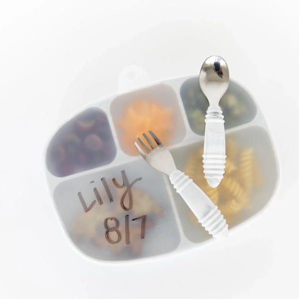 Silicone Stretch Lid for 5 Section Dish - Transparent