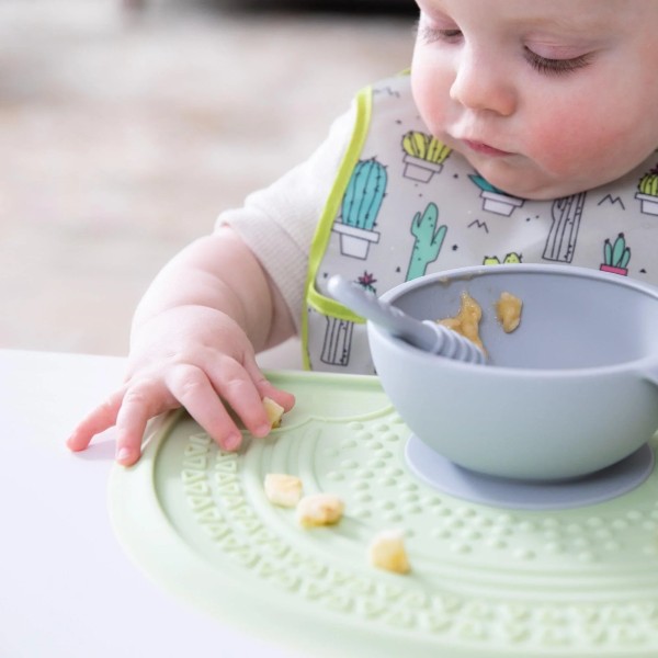 Sensorische Tischset aus Silikon - Salbei