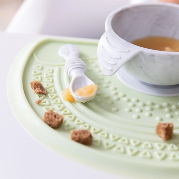 Sensorische Tischset aus Silikon - Salbei