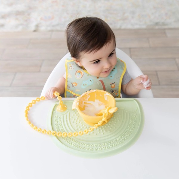 Sensorische Tischset aus Silikon - Salbei