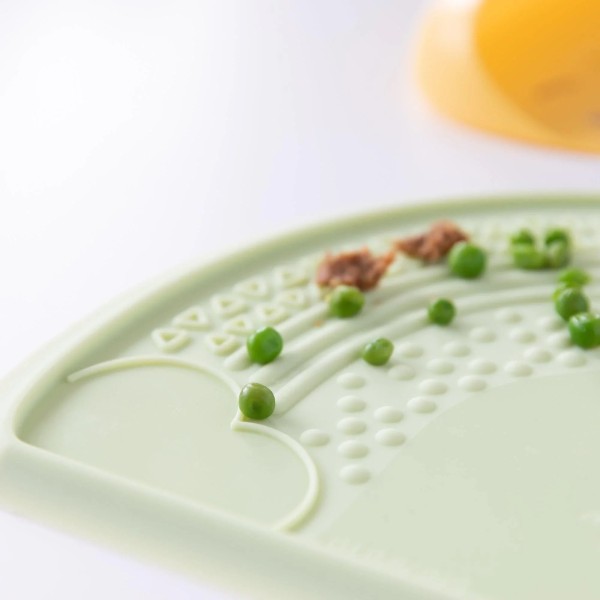 Sensorische Tischset aus Silikon - Salbei