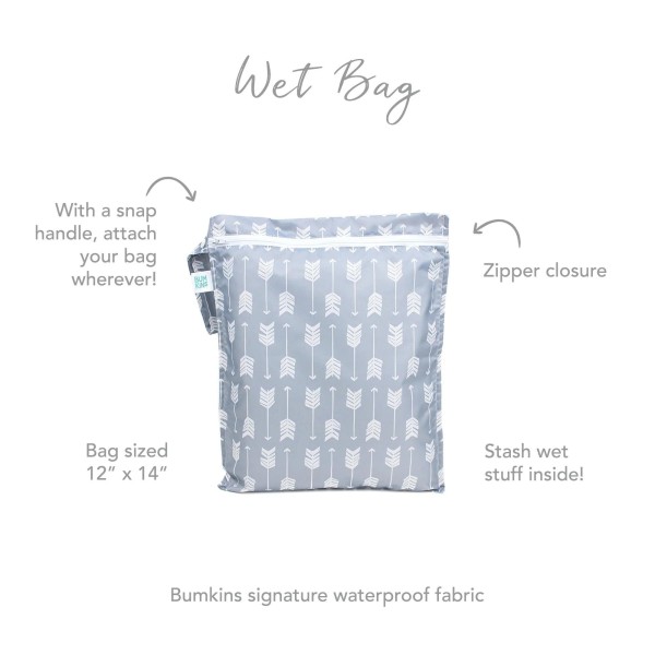 Wet Bag - Grijs Pijl