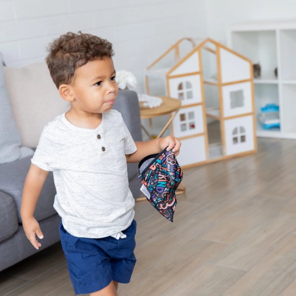 Herbruikbaar snackzakje - large (2 stuks) - Channel Kindness & Elements of Kindness